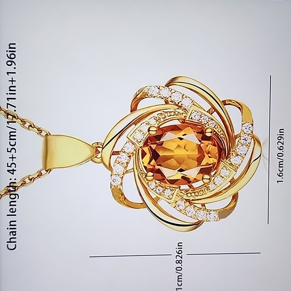 💙 Blue Silver 3pc set necklace earrings 💙 - Picture 5 of 6